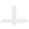 Ekena Millwork Eugene Architectural Grade PVC Gable Bracket, 48"W x 30"H x 2"D x 6"F, 15/12 Pitch GBP048X30X0206EUG00 - alternate 5